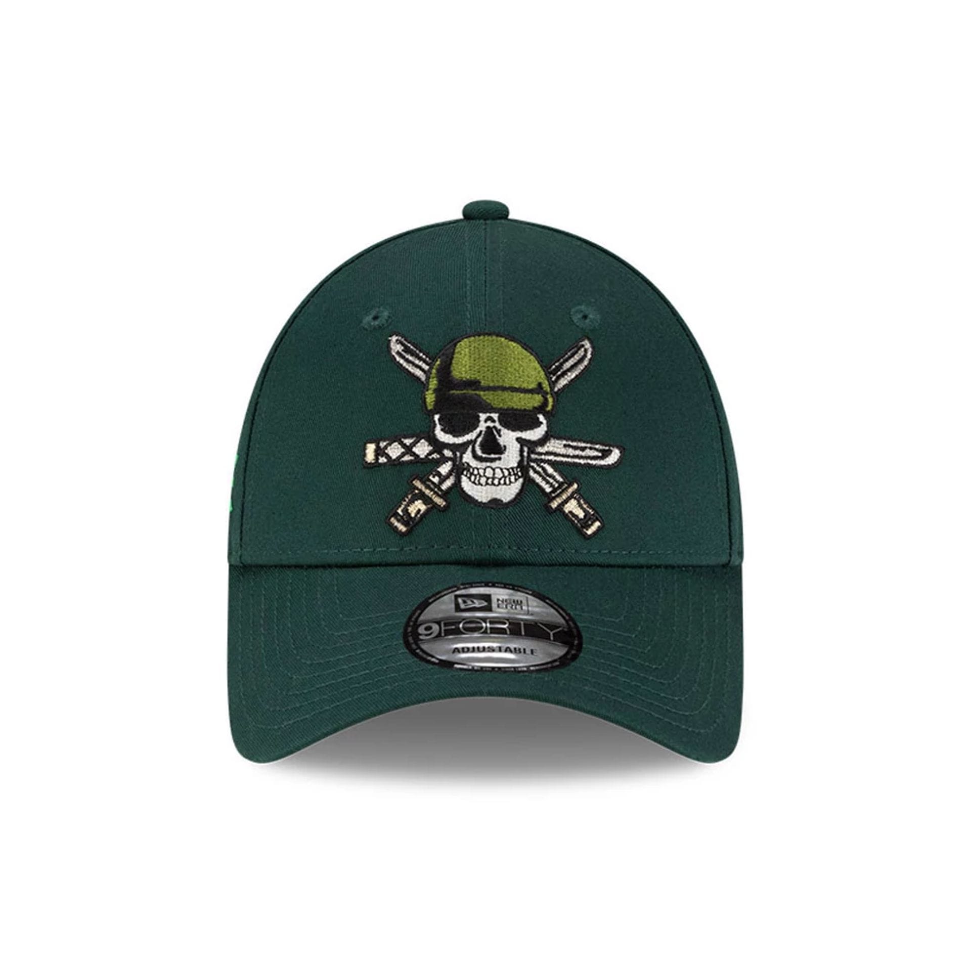 One Piece Roronoa Zoro Dark Green 9FORTY Adjustable Cap 2