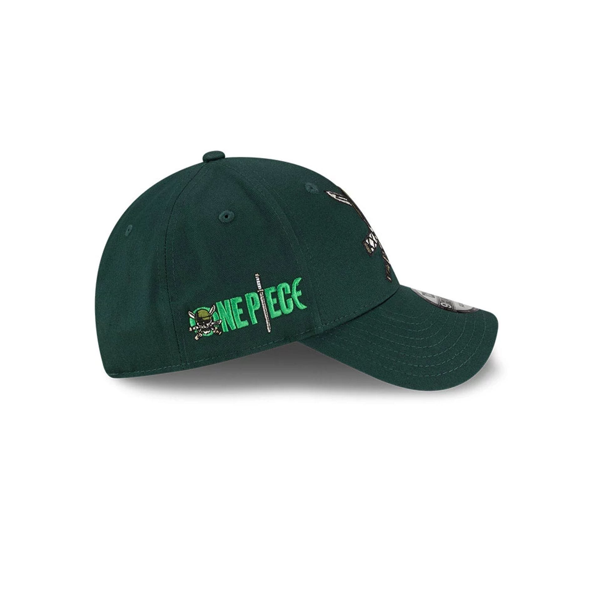 One Piece Roronoa Zoro Dark Green 9FORTY Adjustable Cap 4