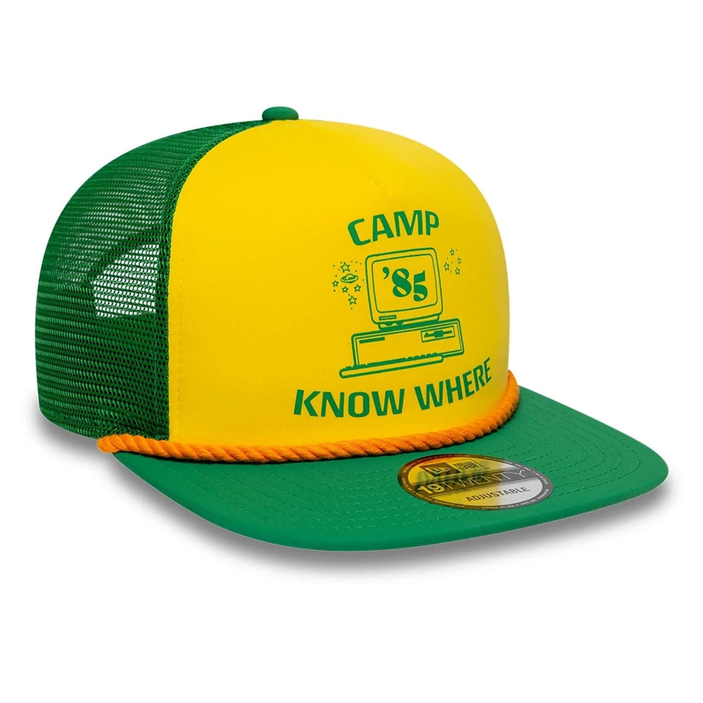 Stranger Things Camp Know Where Green 19TWENTY Adjustable Cap 3