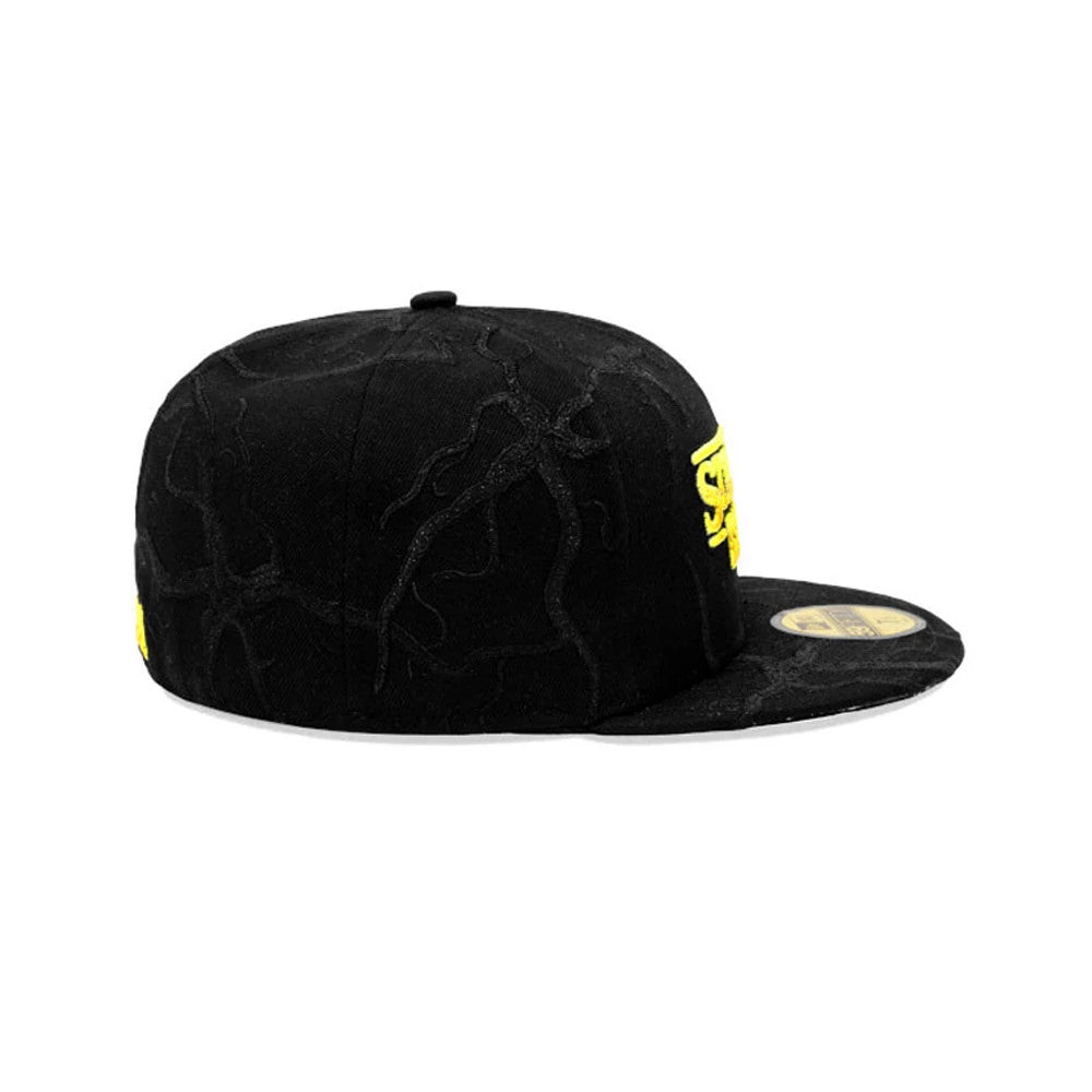 Stranger Things All Over Print Black 59FIFTY Fitted Cap 5