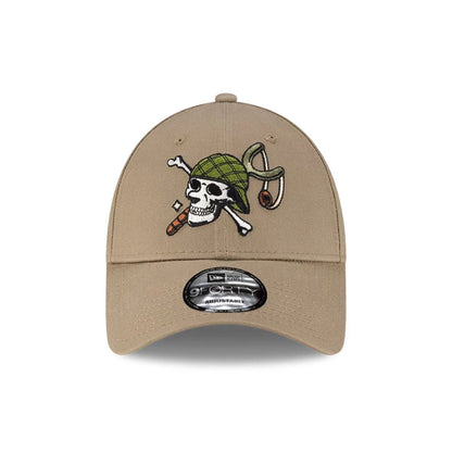 One Piece Usopp Beige 9FORTY Adjustable Cap 2