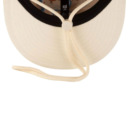 Pictured is this The Straw Hat Pirates One Piece 59FIFTY Fitted cap in light beige. 5