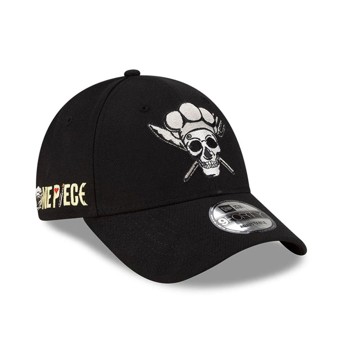 One Piece Vinsmoke Sanji Black 9FORTY Adjustable Cap 1