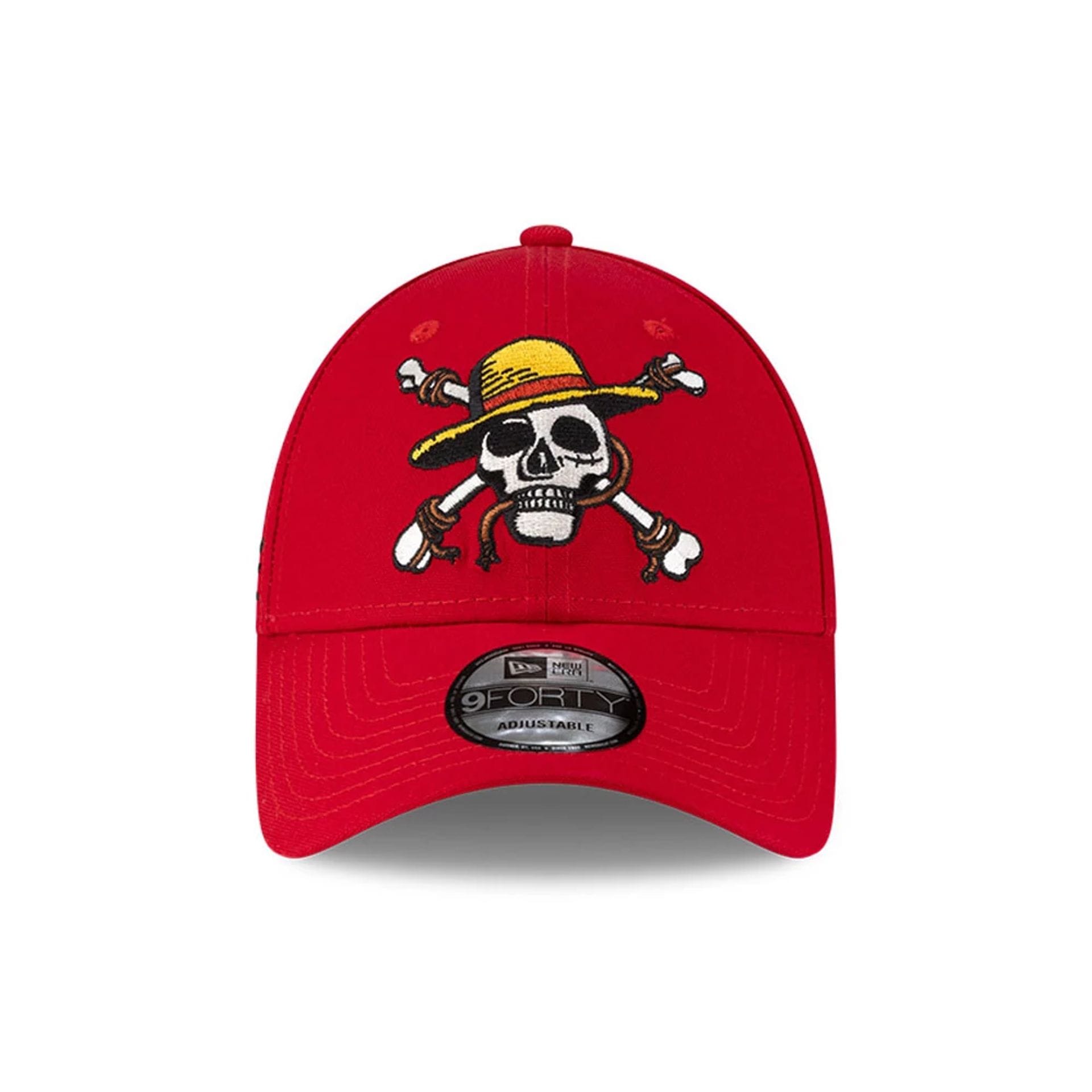 One Piece Monkey D. Luffy Red 9FORTY Adjustable Cap 2