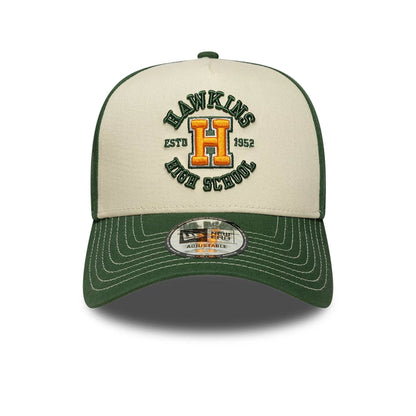 Stranger Things Hawkins High Dark Green 9FORTY A-Frame Adjustable Cap 3