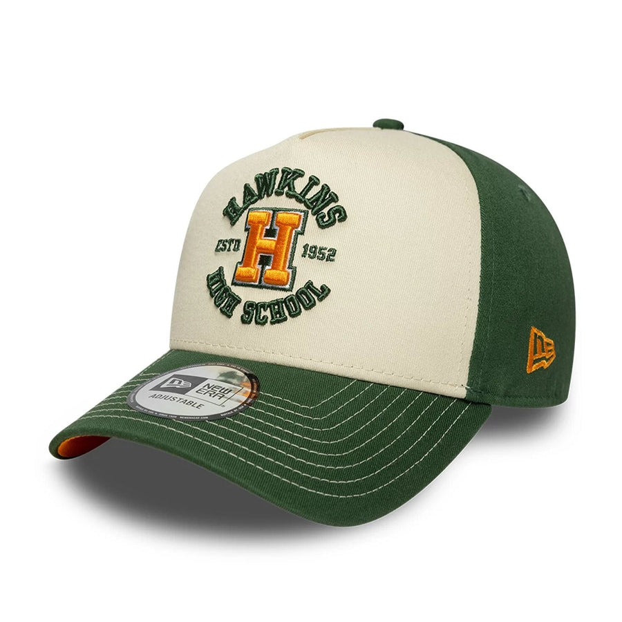 Stranger Things Hawkins High Dark Green 9FORTY A-Frame Adjustable Cap 1