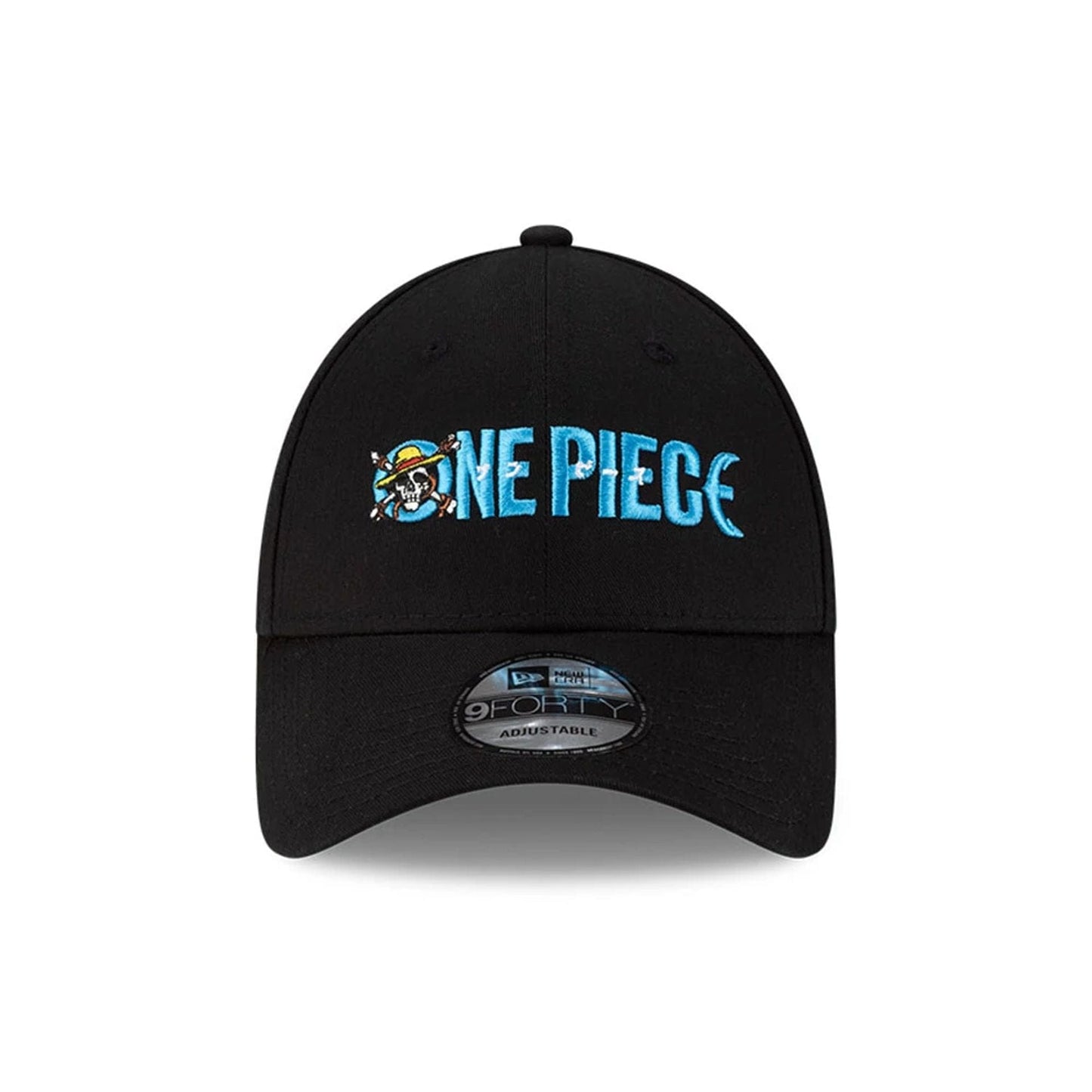Pictured is this One Piece Straw Hat Pirates 9FORTY cap in black. 2