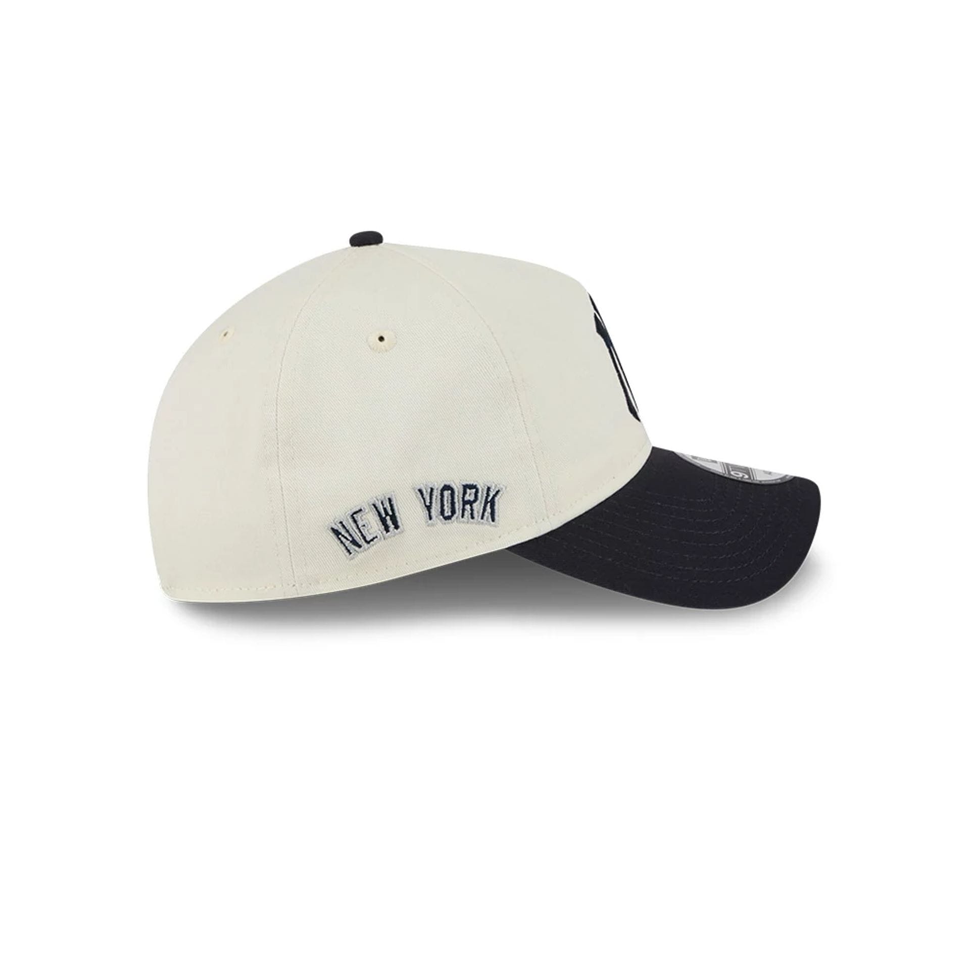 Pictured is this MLB Chrome New York Yankees 9TWENTY A-Frame cap in white. 5