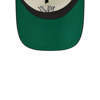Pictured is this MLB Chrome New York Yankees 9TWENTY A-Frame cap in white. 2