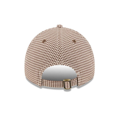Pictured is this MLB Check New York Yankees 9TWENTY A-Frame cap in open brown. 5