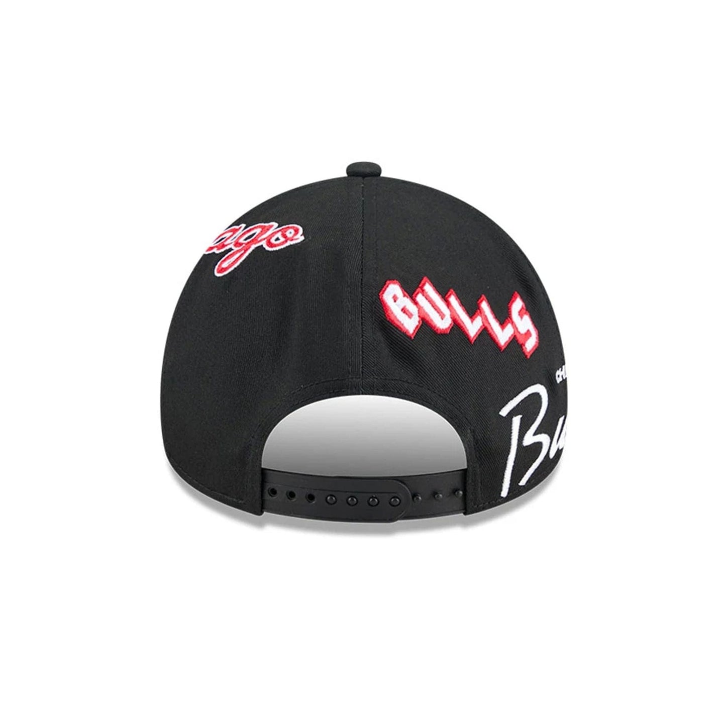 Pictured is this NBA All Over Chicago Bulls 9FORTY A-Frame cap in black. 4