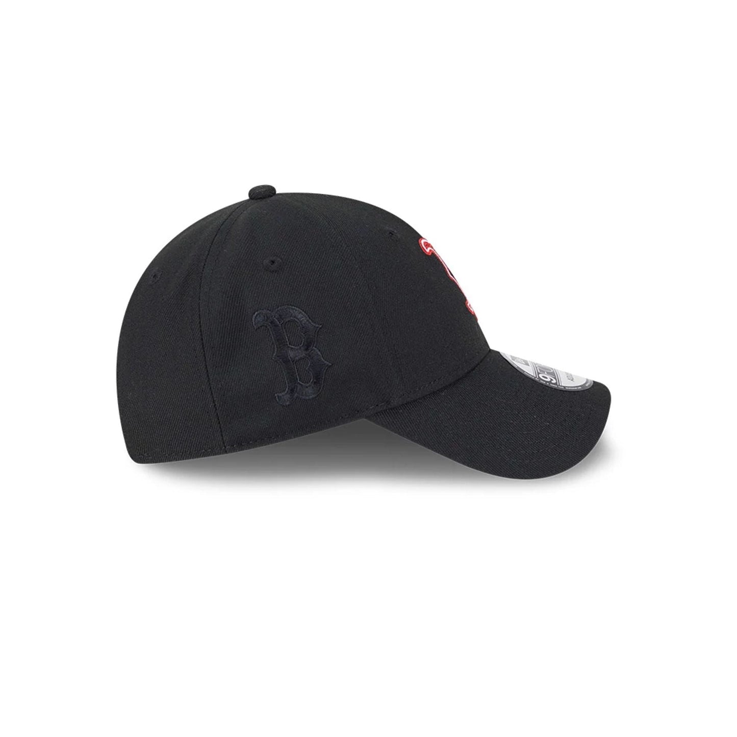 Pictured is this MLB Neon Boston Red Sox 9FORTY Adjustable cap in black. 6