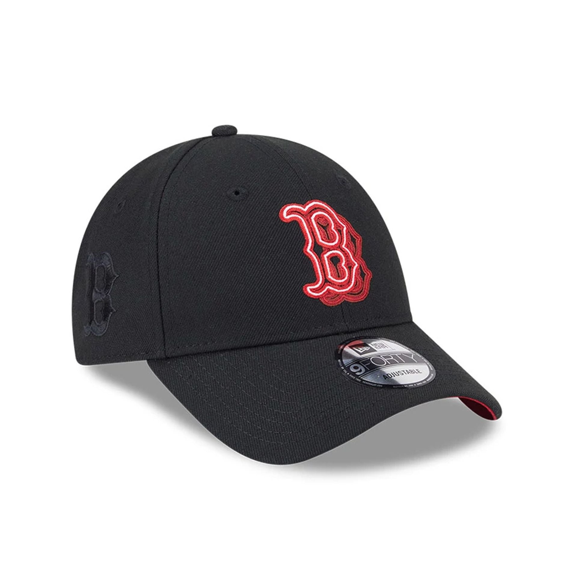 MLB Neon Boston Red Sox Black 9FORTY Cap | NEC EU