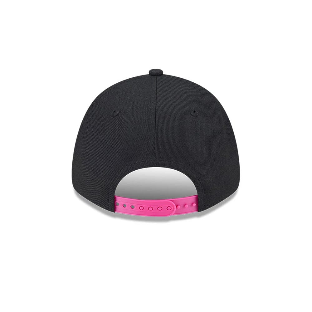 Pictured is this NFL Neon Las Vegas Raiders 9FORTY Adjustable cap in black. 7