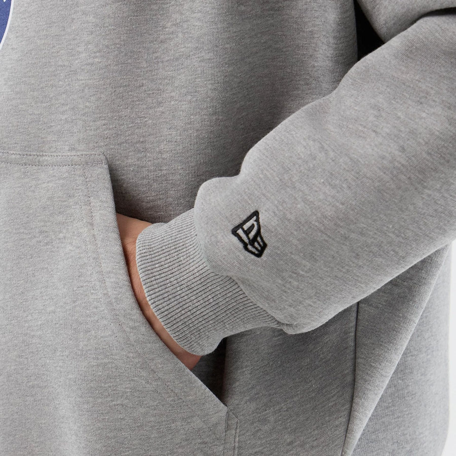 The Male model is wearing Indianapolis Colts NFL International Series Games Grey Pullover Hoodie  5