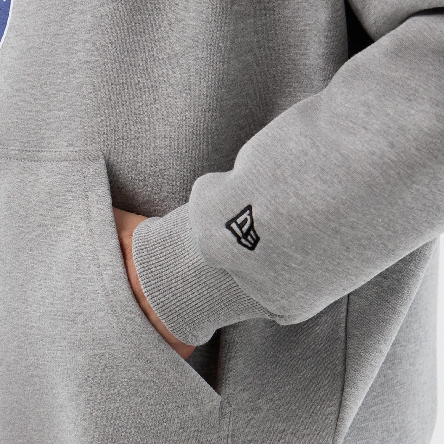 The Male model is wearing Indianapolis Colts NFL International Series Games Grey Pullover Hoodie 5