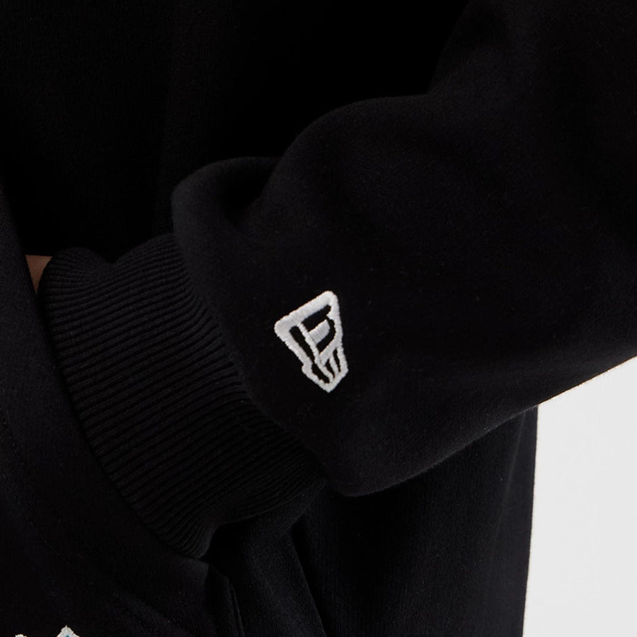 The Male model is wearing Jacksonville Jaguars NFL International Series Games Black Full Zip Hoodie  7