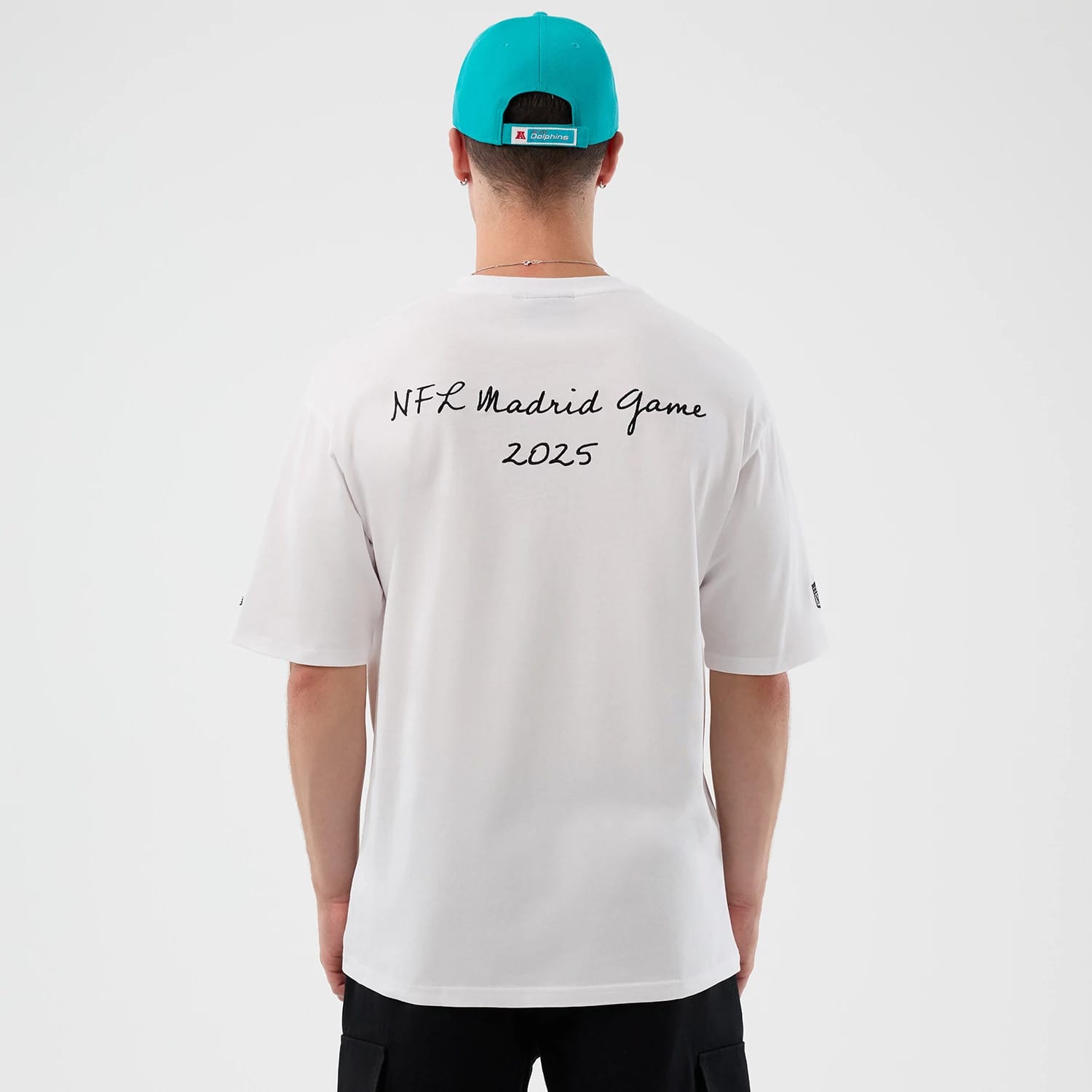 NFL International Series Games Miami Dolphins White Oversized T