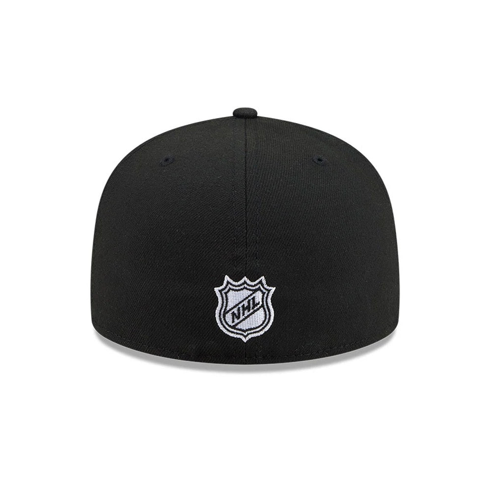 Pictured is this NHL Evergreen Anaheim Ducks 59FIFTY Fitted cap in Black. 6