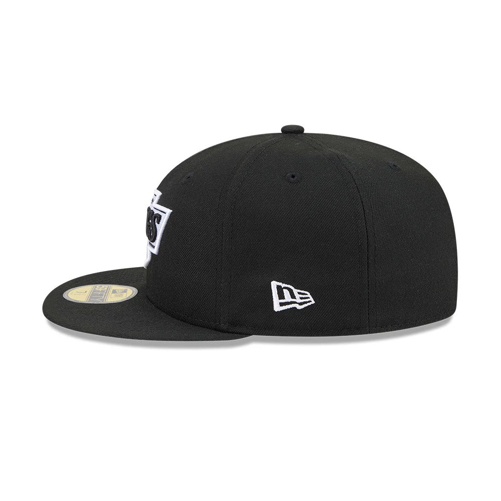 Pictured is this NHL Evergreen LA Kings 59FIFTY Fitted cap in black. 6