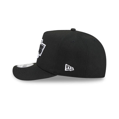 Pictured is this NHL Evergreen LA Kings 9FIFTY A-Frame Snapback cap in black. 6