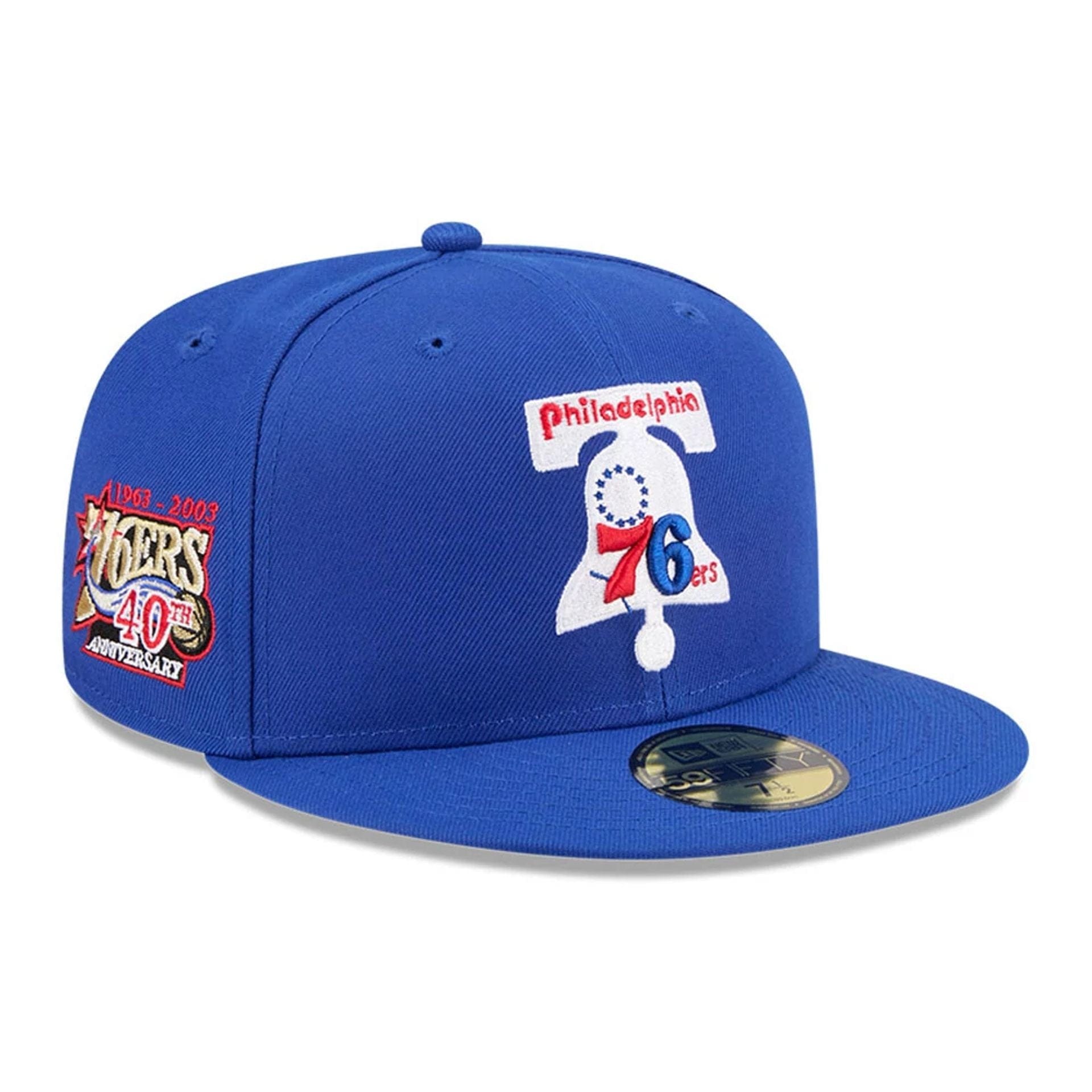 【新品】New Era 59Fifty Fitted Cap　◎US買付品 NBA Hardwood Classic Philadelphia 76ers Blue 59FIFTY Fitted Cap