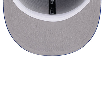 Pictured is this NBA Hardwood Classic Philadelphia 76ers 59FIFTY Fitted cap in blue. 2