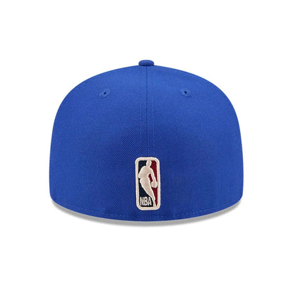 Pictured is this NBA Hardwood Classic Golden State Warriors 59FIFTY Fitted cap in blue. 7