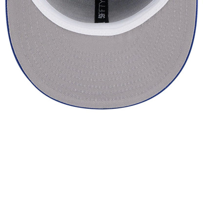 Pictured is this NBA Hardwood Classic Dallas Mavericks 59FIFTY Fitted cap in blue. 2