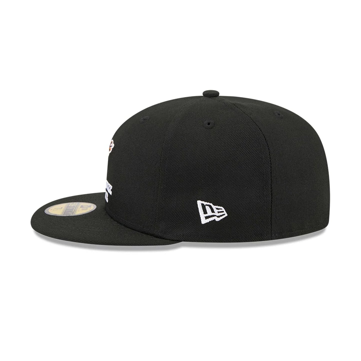 Pictured is this NBA Hardwood Classic Milwaukee Bucks 59FIFTY Fitted cap in black. 6