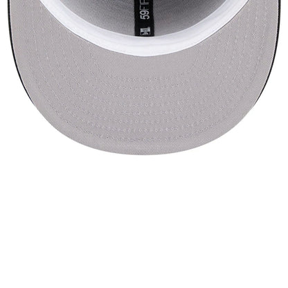 Pictured is this NBA Hardwood Classic Milwaukee Bucks 59FIFTY Fitted cap in black. 2