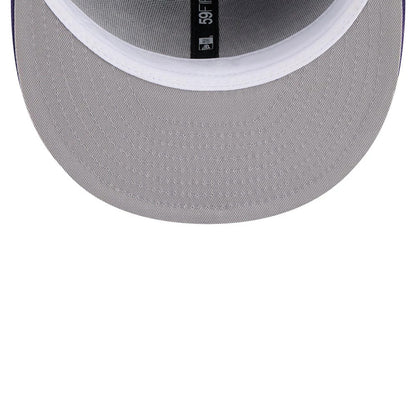 Pictured is this NBA Hardwood Classic Utah Jazz 59FIFTY Fitted cap in dark purple. 2