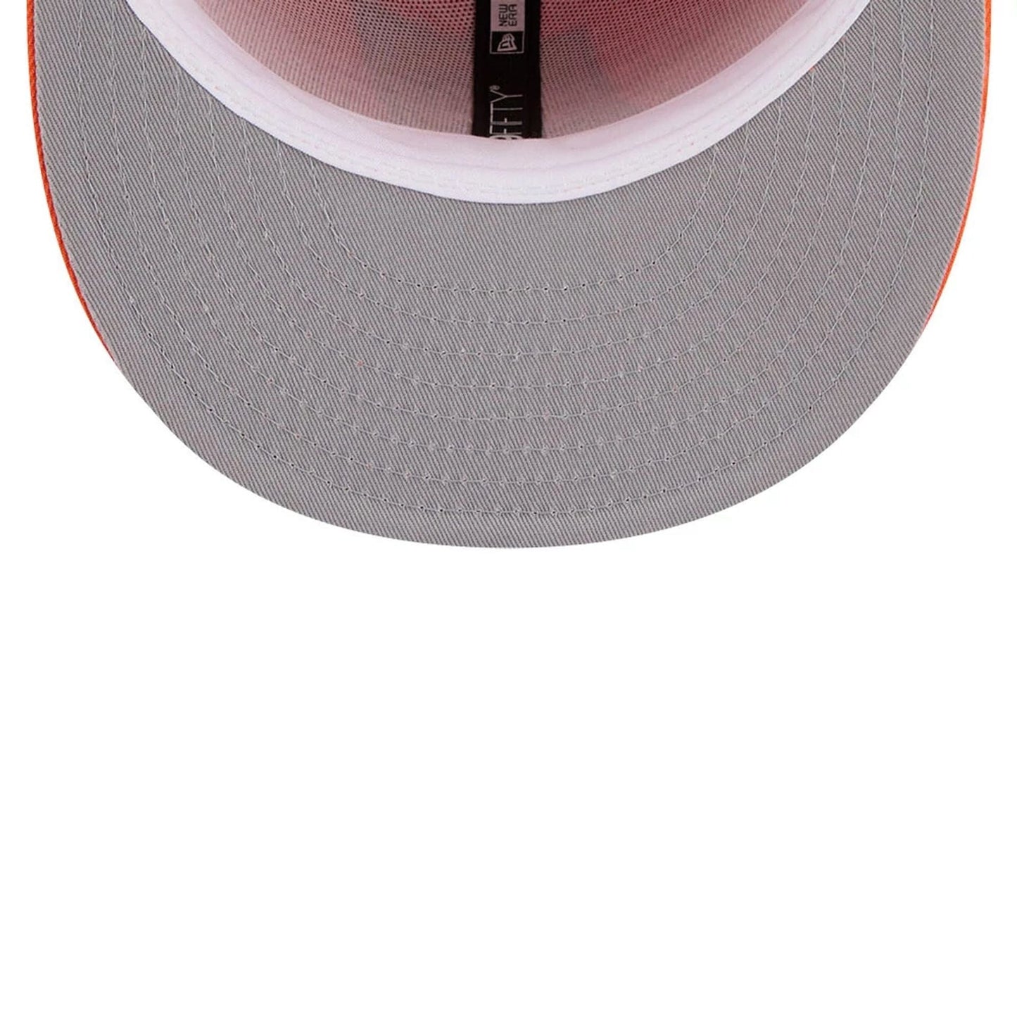 Pictured is this NBA Hardwood Classic Phoenix Suns 59FIFTY Fitted cap in orange. 2