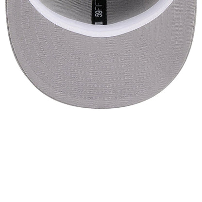 Pictured is this NBA Hardwood Classic San Antonio Spurs 59FIFTY Fitted cap in grey. 7