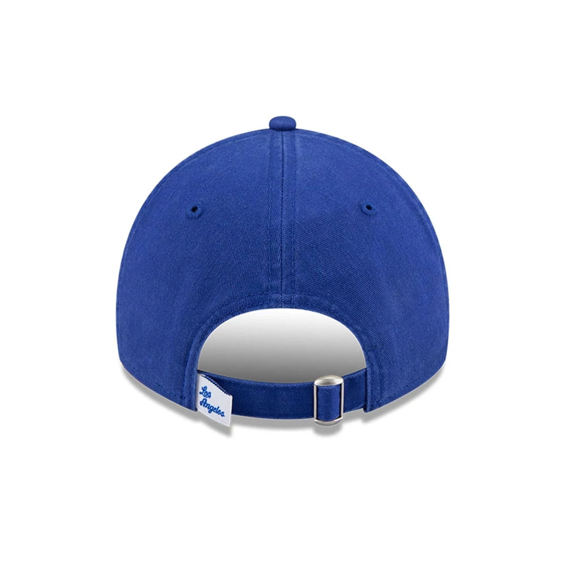 Pictured is this NBA Hardwood Classic LA Lakers 9TWENTY cap in blue. 4
