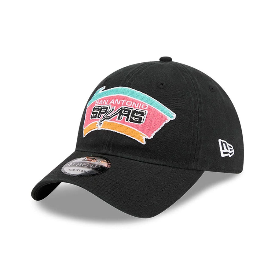 Pictured is this NBA Hardwood Classic San Antonio Spurs 9TWENTY cap in black. 1