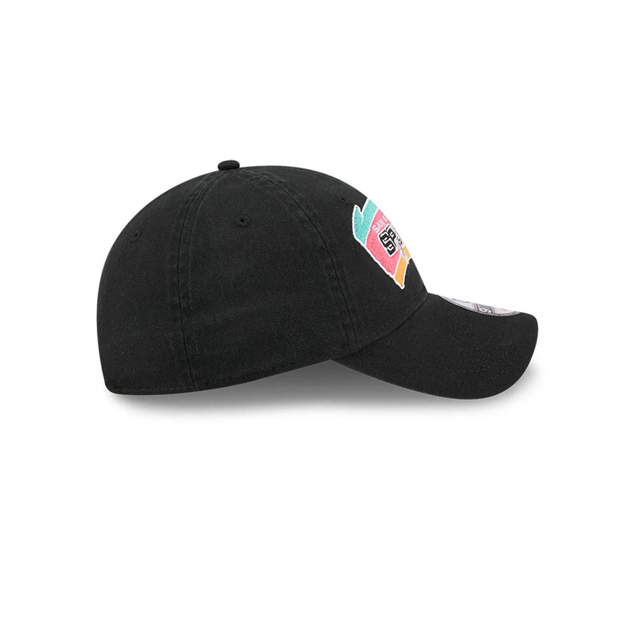 Pictured is this NBA Hardwood Classic San Antonio Spurs 9TWENTY cap in black. 5