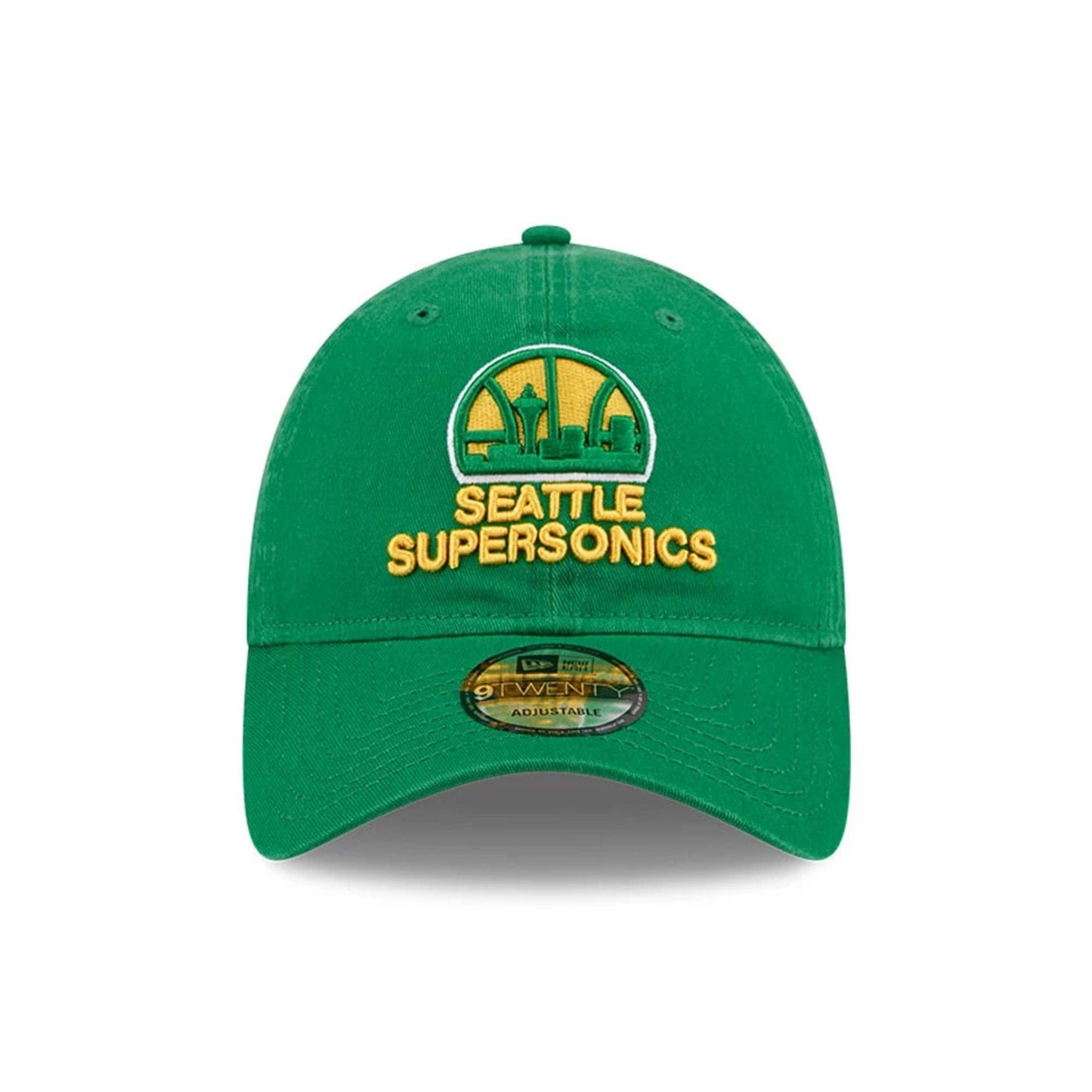 Pictured is this NBA Hardwood Classic Seattle Supersonics 9TWENTY cap in green. 2