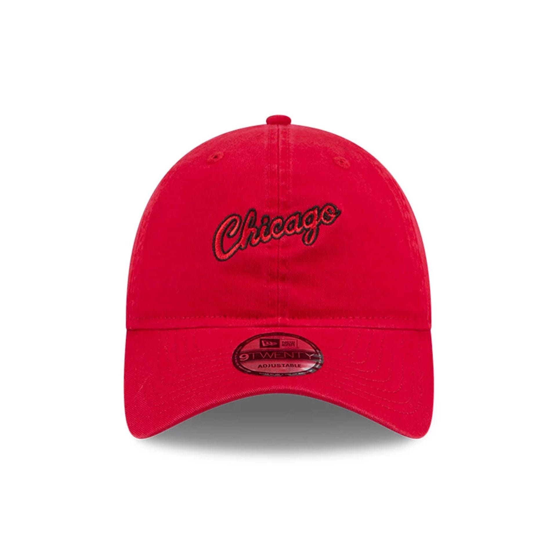 Pictured is this NBA Hardwood Classic Chicago Bulls 9TWENTY cap in red. 2