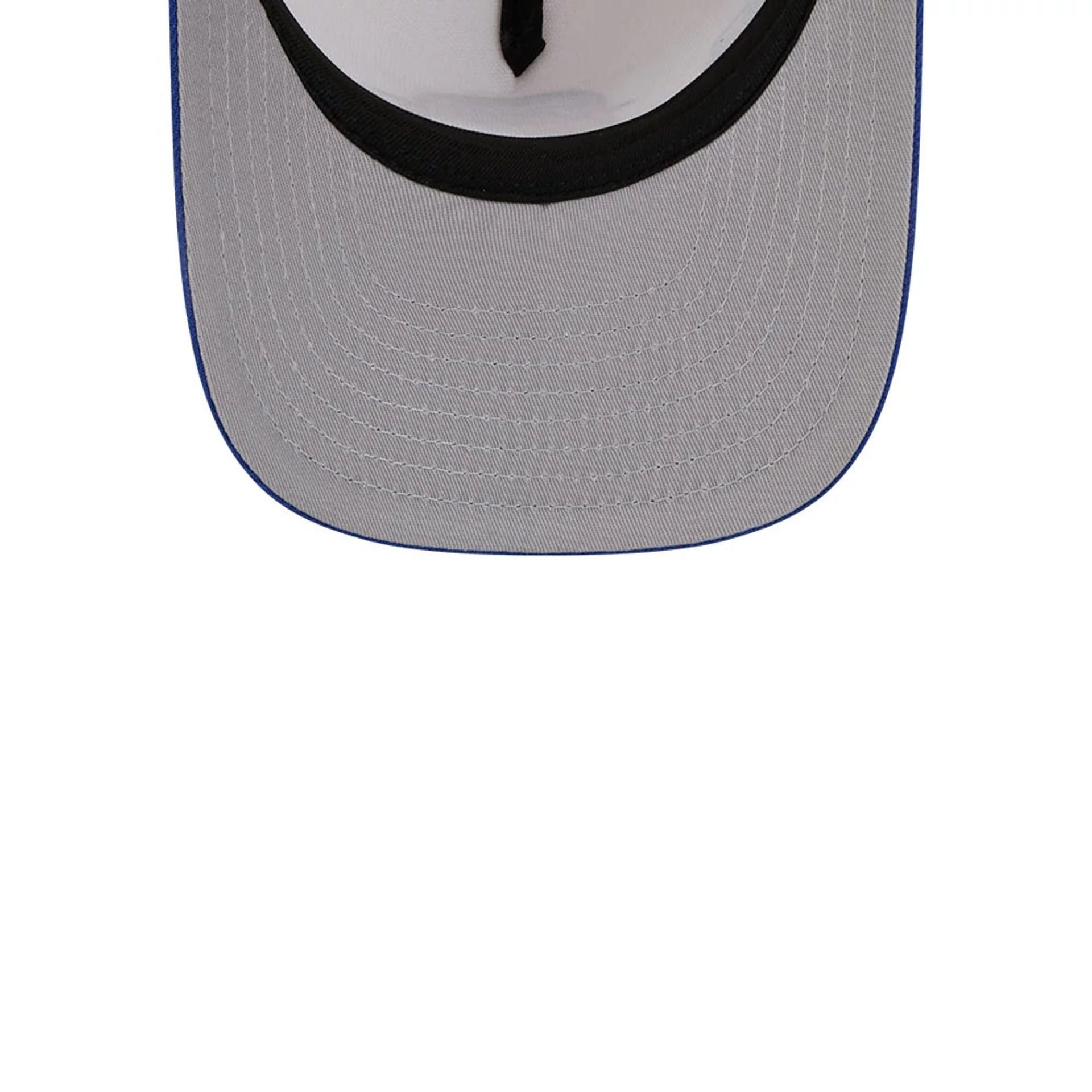 Pictured is this NBA Hardwood Classic Golden State Warriors 9FIFTY A-Frame Snapback cap in blue. 2