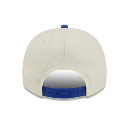 Pictured is this NBA Hardwood Classic Dallas Mavericks 9FIFTY A-Frame Snapback cap in blue. 7