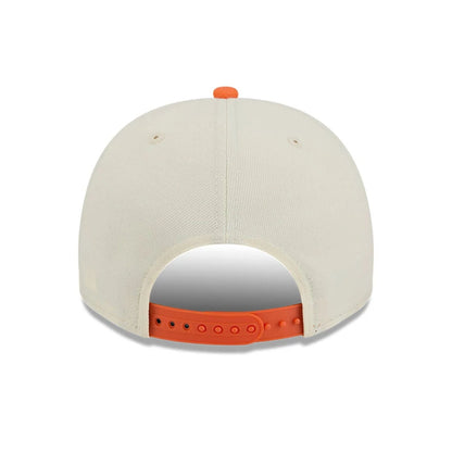 Pictured is this NBA Hardwood Classic Phoenix Suns 9FIFTY A-Frame Snapback cap in orange. 7