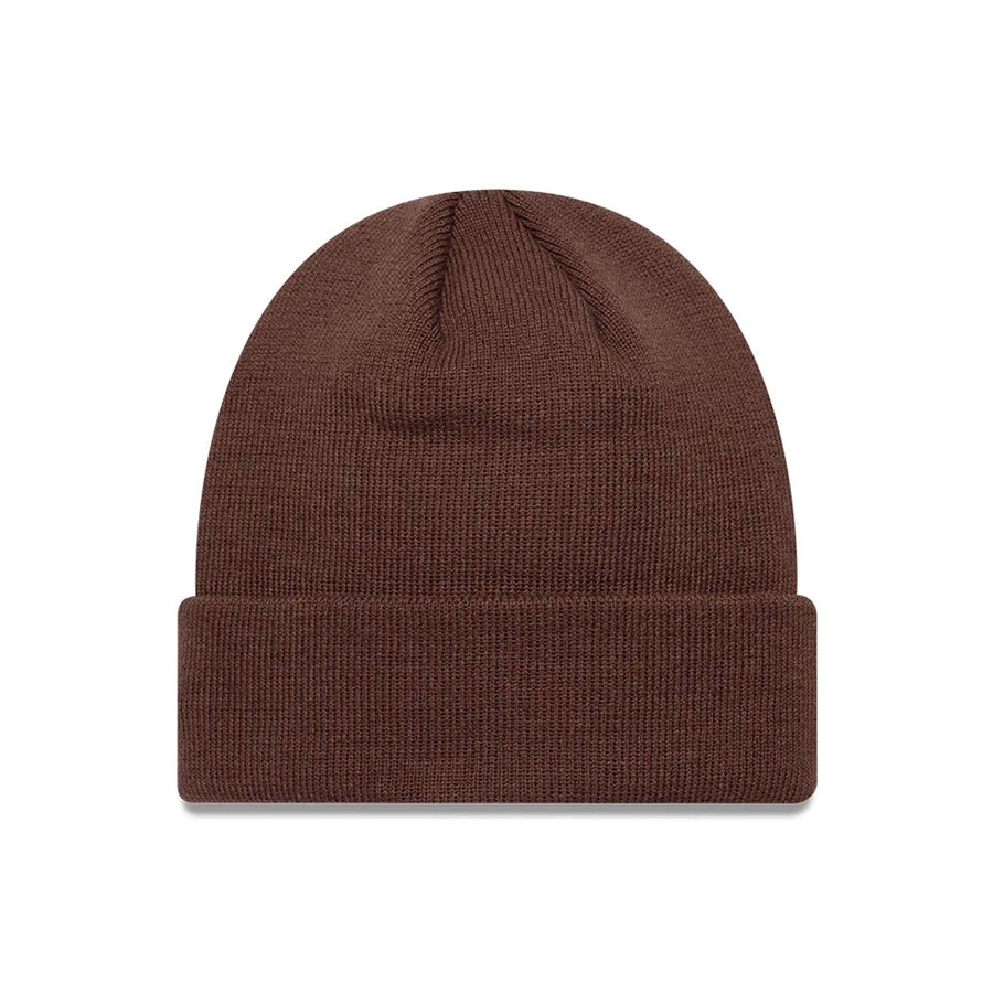 This is a Newcastle United FC Patch Brown Cuff knit Beanie Hat 2