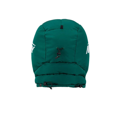 Pictured is this NFL Puffer Helmet New York Jets Trapper hat in green. 5