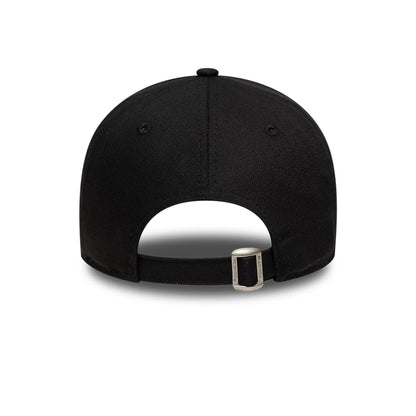 This is a  New Era Slogan Background Talent Black 9TWENTY Adjustable Cap 6