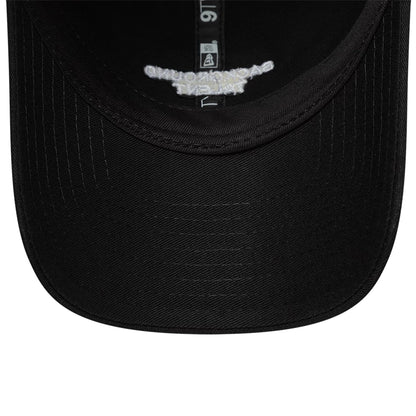This is a  New Era Slogan Background Talent Black 9TWENTY Adjustable Cap 7