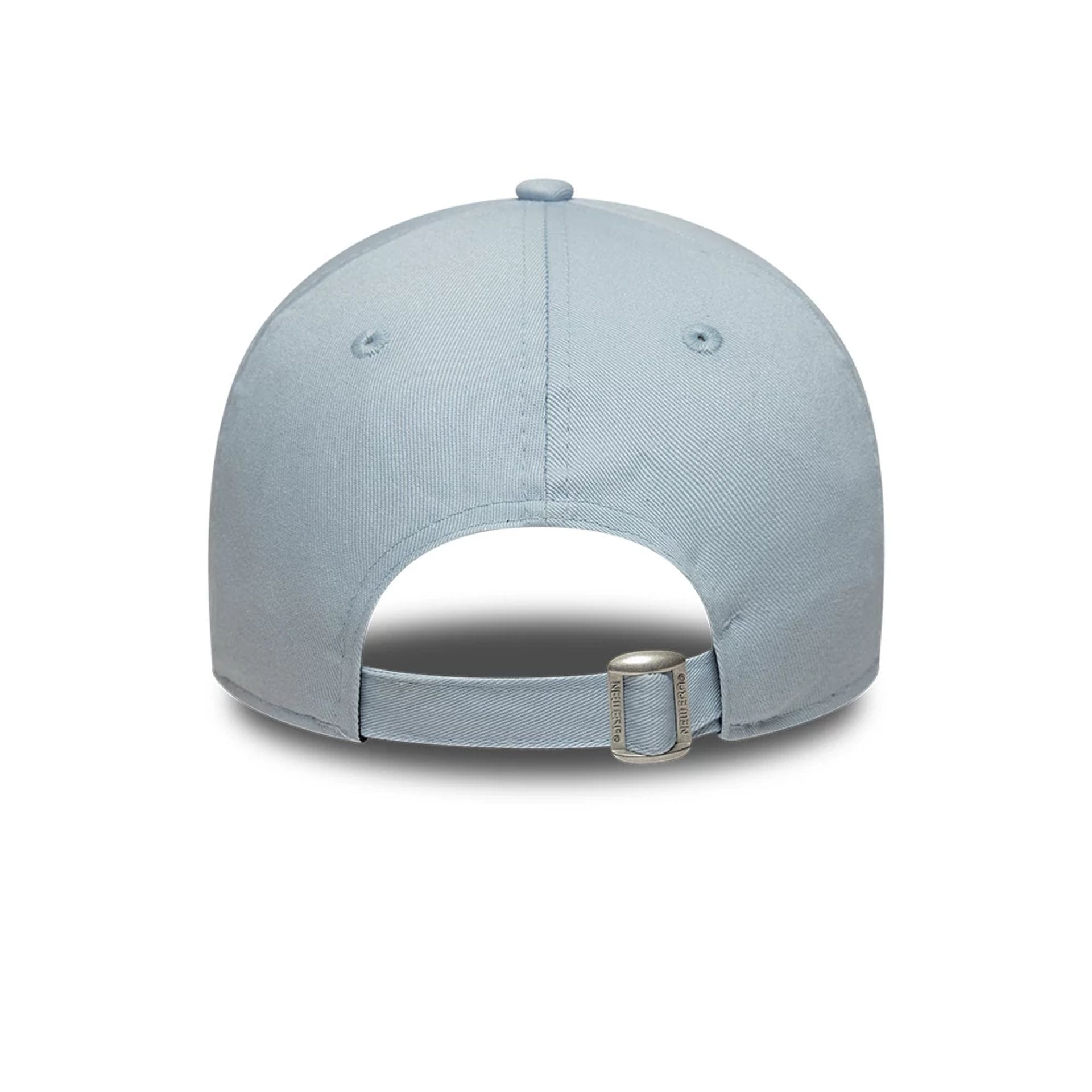 This is a  New Era Slogan Siesta Y Fiesta Pastel Blue 9TWENTY Adjustable Cap 6