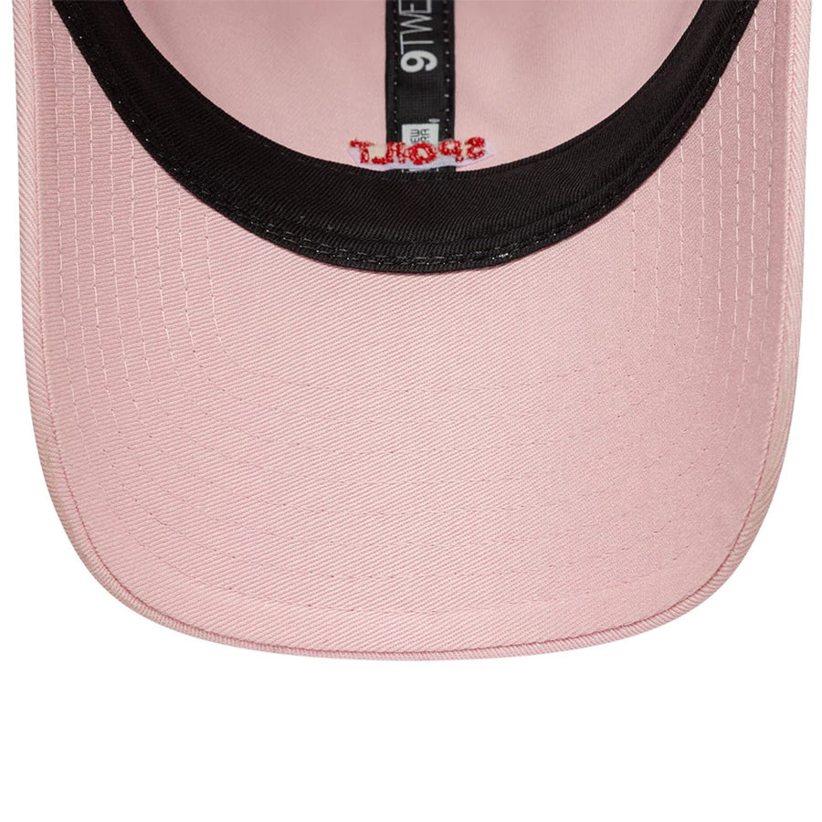 This is a  New Era Slogan Spoilt Pastel Pink 9TWENTY Adjustable Cap 7