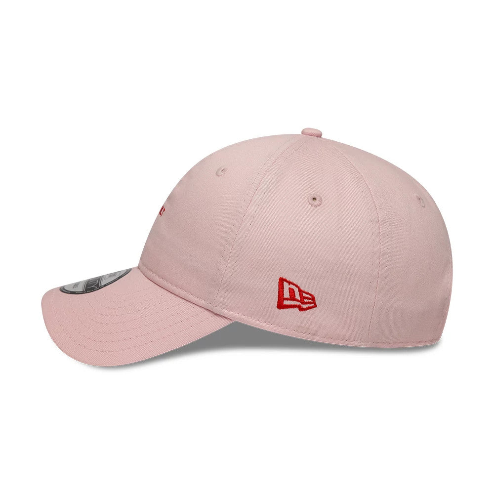 This is a  New Era Slogan Spoilt Pastel Pink 9TWENTY Adjustable Cap 4