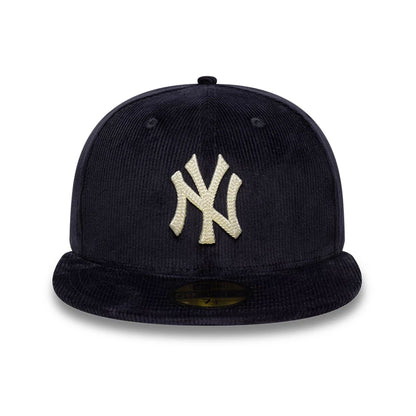 This is a New York Yankees MLB Cord Navy 59FIFTY Fitted Cap 2